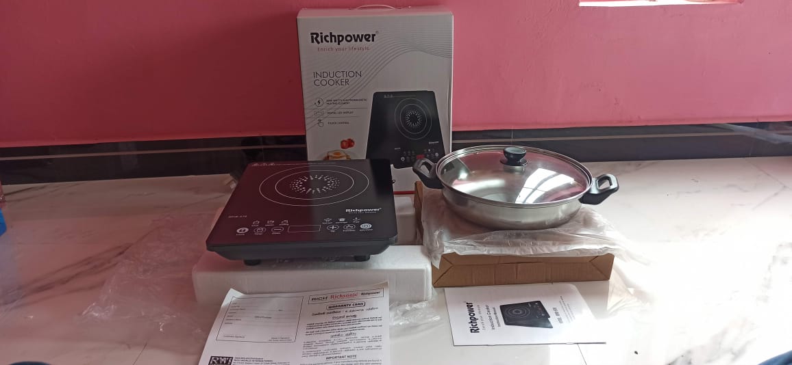 Richsonic RHID-577 High-Quality Induction Cooker 200W (1Year Warranty). 