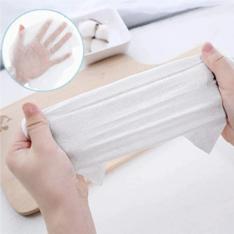 QUANBU 100 Pcs Compressed Towels Portable Disposable