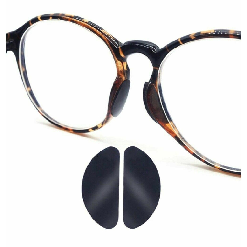5 Pairs Pack Eyeglass Nose Pads / Anti-Slip Comfort Glasses Retainers / Self Adhesive Soft Silicone Nose Pads. 