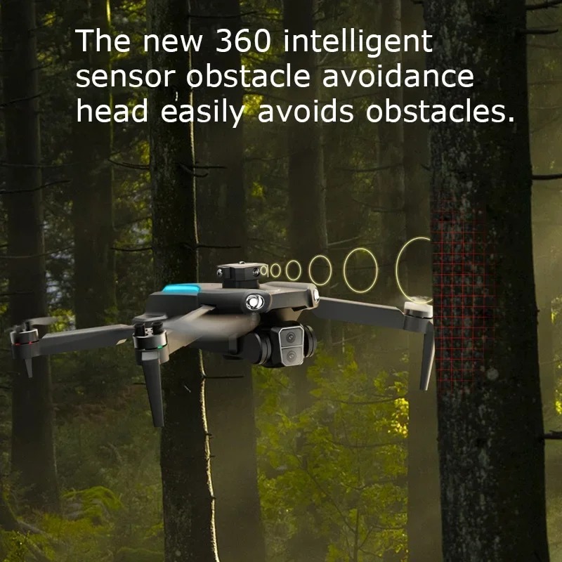 2025 New SG101 Drone 8K Professional HD Dual Camera 5G Wifi 4Axis Photography Brushles Foldable Quadcopter RC Distance 1.2KM Dron Toy. 