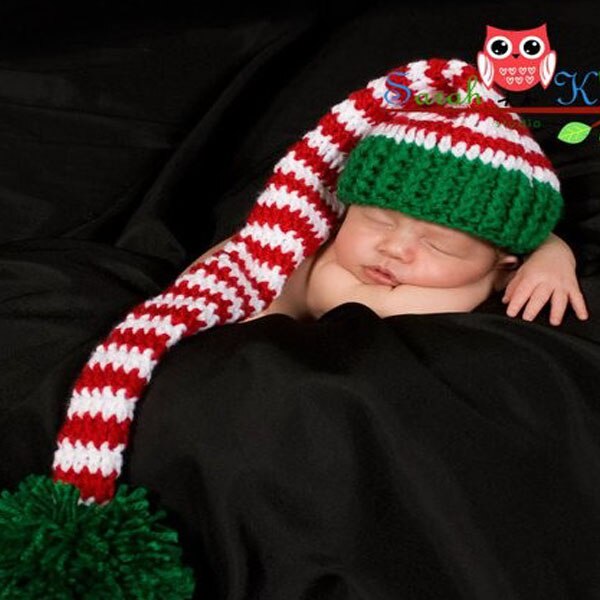 Newborn Hat Long Tail Hat Baby 