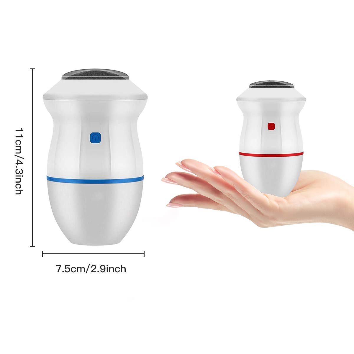 Electric Foot Grinder Pedicure Tools Callus Remover Foot Care Tool Remover Absorbing Machine Dead Skin Foot Polisher Trimmer. 