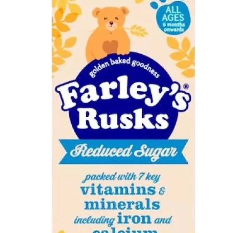 Farley's rusks reduced hot sale sugar