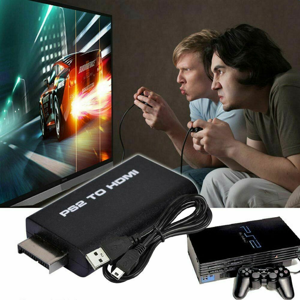 For Sony  2 PS2 to HDMI Converter Adapter Adaptor Cable HD. 