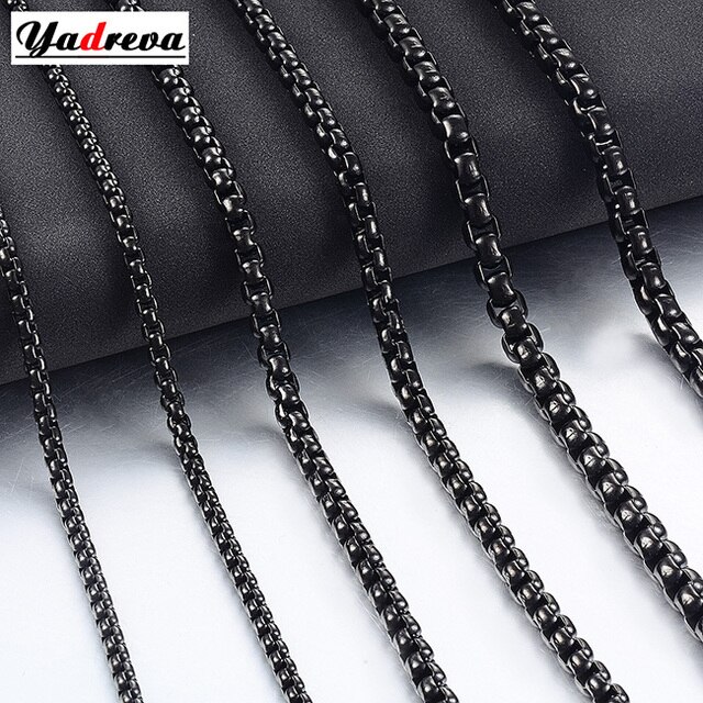 black chain jewelry