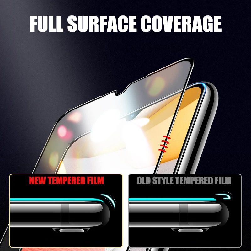 9D Protective Glass For Samsung Galaxy A10s A11 A20 A21s A30s A50s A51 A52 A71 A72 A80 A81 A90 A91 M01s M02s M03s M10s M20 M21s M30s M31s Prime M51 M52 M62 Tempered Glass Shining Edge Film Full Glue Samsung Screen Protector. 