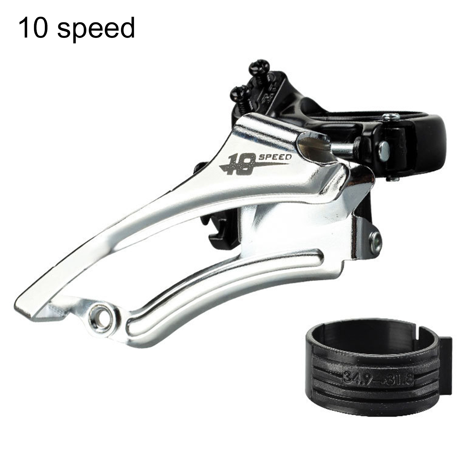 10 speed front derailleur with 11 speed shifter