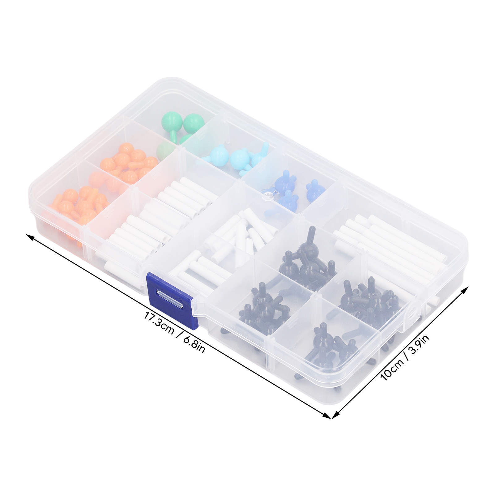 Chemistry Molecular Model Kit Vibrant Color 3D Educational Micro Molecular LIF. 