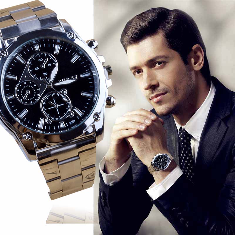 o sculinios ma reloghombrereloj steel strap mechanical transport about men s stainless motion quartz watch Daraz.lk