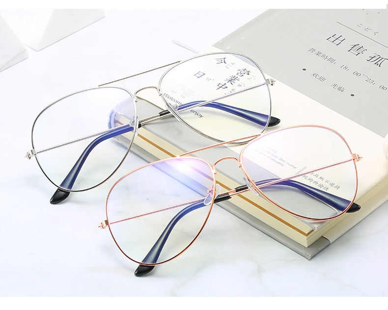 Unisex Blue Light Filter Aviator Computer Glasses