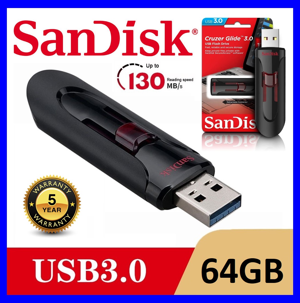 SanDisk CZ600 USB Flash Drive 32GB 64GB USB 3.0 Pen Drive 128GB 256GB  Pendrive High Speed. 