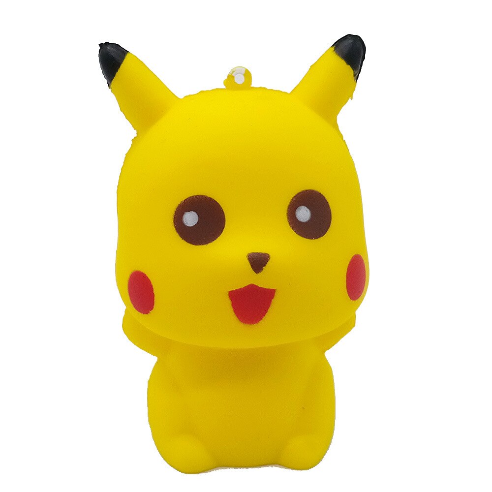 【1】 Pokmon Pikachu Squishy Kawaii Pop Toys It Anti Stress Squirtle Charmander Slow Rising Squish for Children