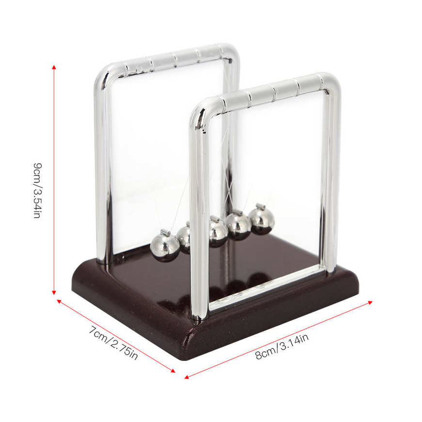newton's cradle balance ball physics science pendulum desk gadgets decor. 