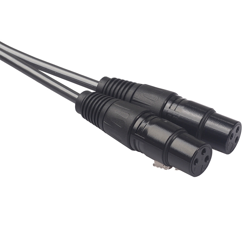 Dual Female Xlr to Rca Cable,Heavy Duty 2 Xlr Female to 2 Rca Male Patch Cable Hifi Stereo Audio Connection Cable Wire. 