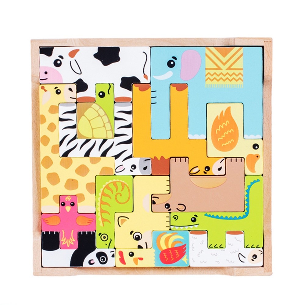 animal tetris puzzle