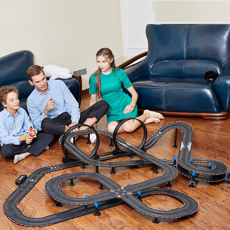 RC Car Toys Track Racing Toy Electric Railway Track Toy Set Racing Track Double Slot Car Spare parts Christmas Gifts For Child