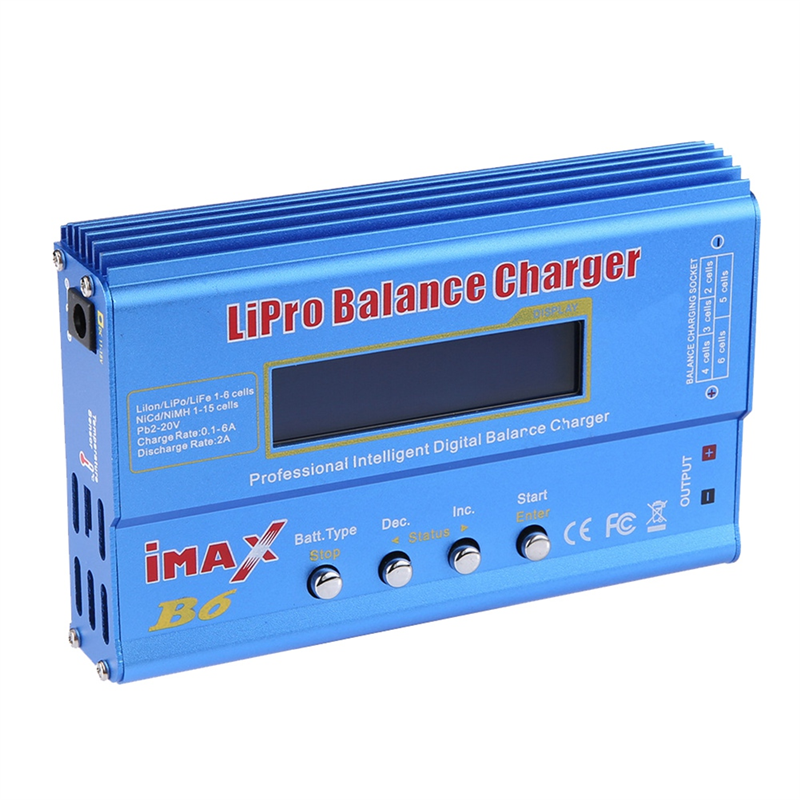 For IMAX B6 80W Lipo Battery Charger+Tamiya Cable NiMh Li-Ion Ni-Cd Digital Lipro Balance Charger Battery Smart Charger Easy to Use. 