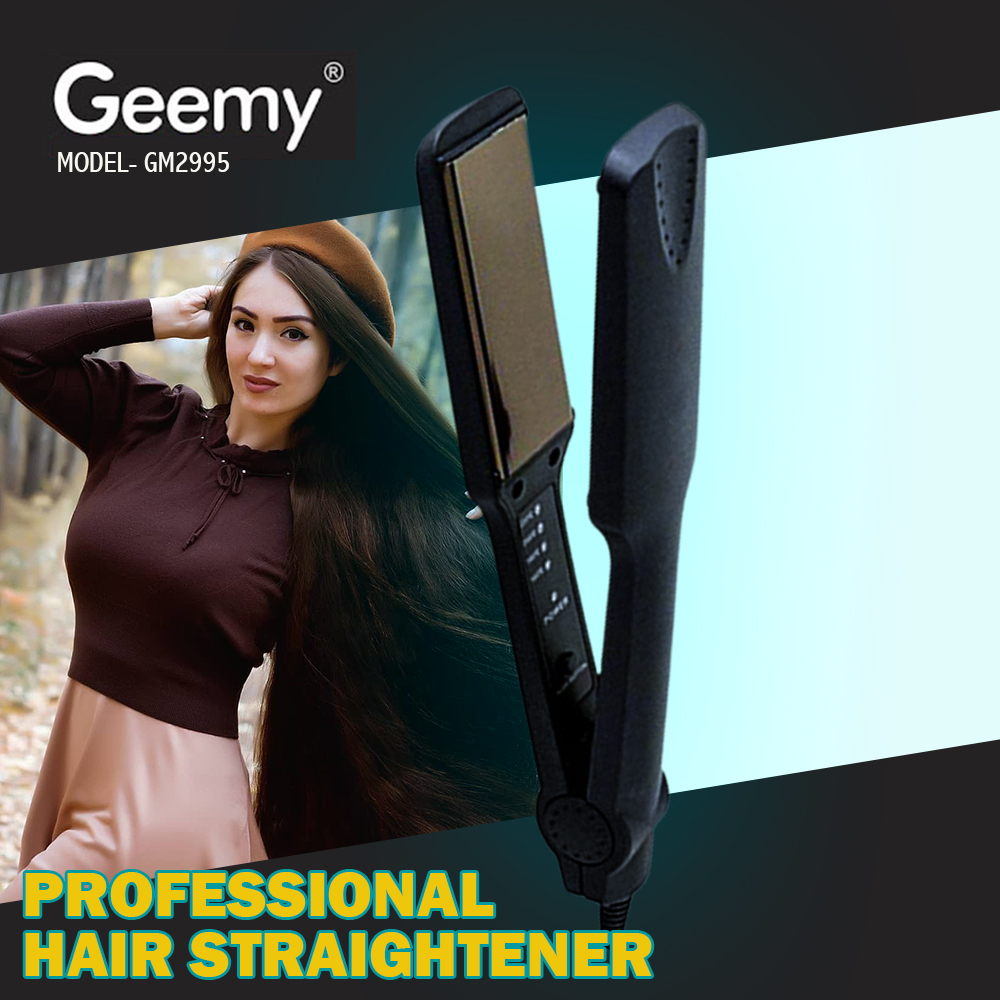 Geemy Gm 2995 HighQuality Professional Hair Straightener Daraz.lk