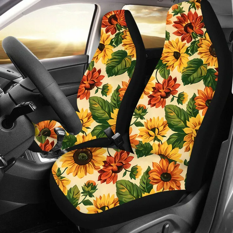 Colourful car seat clearance covers