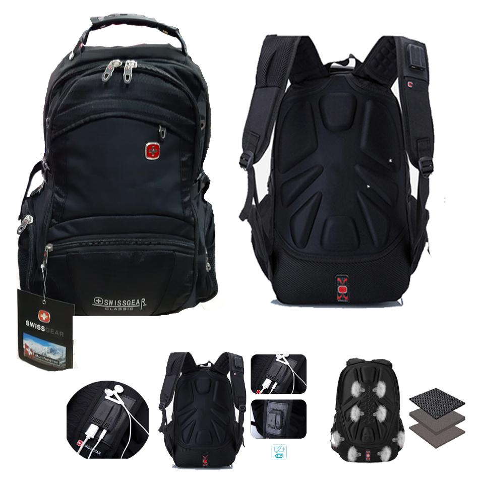 swiss gear backpack usb charger