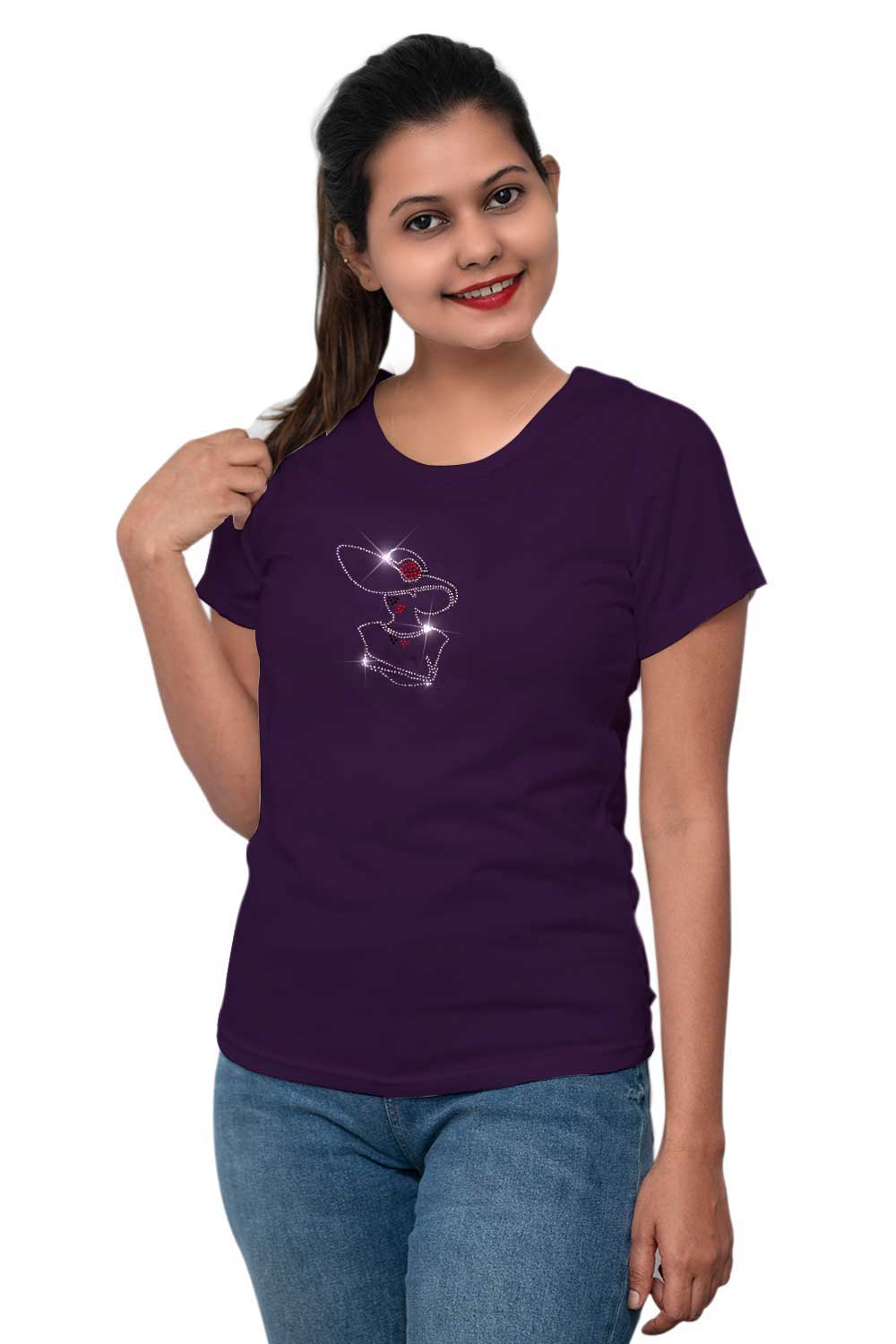 Buy Womens Purple T Shirts in Sri Lanka 