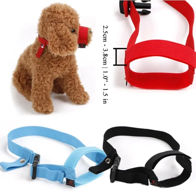 Muzzles for small dogs to hot sale stop barking