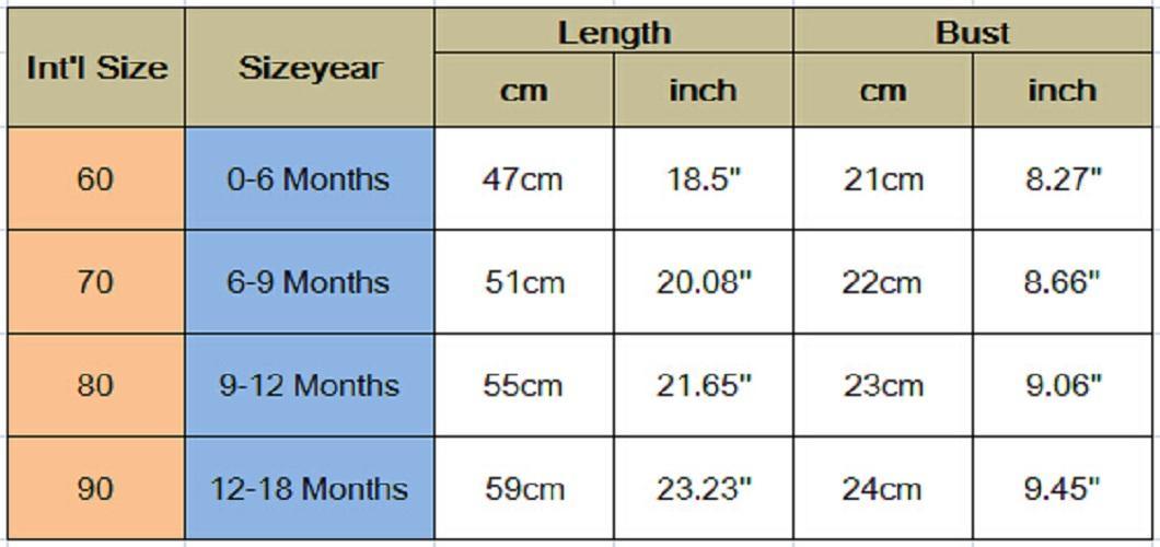 Newborn Infant Babys Girl Boy Outfit Cotton Romper Jumpsuit Bodysuit Clothes Set 6-18M. 