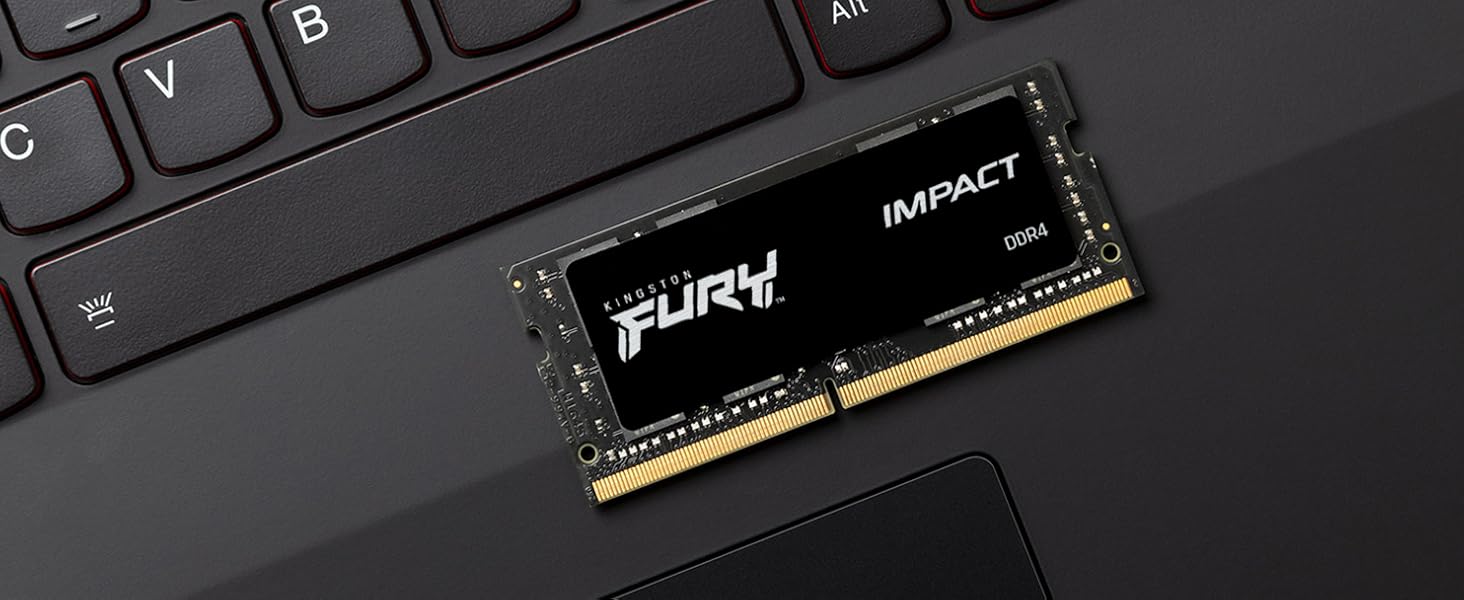 Kingston Fury Beast Laptop/Notebook RAM DDR3L/ DDR3/ DDR4/ DDR5- 4GB/8GB/16GB/32GB Ram - 1333/1600/2400/2666/3200/4800/5600 SO-DIMM Memory Ram. 