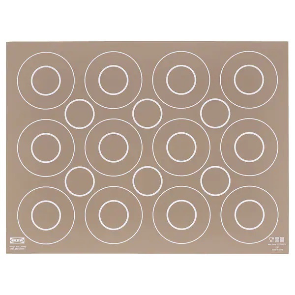 BAKTRADITION Baking mat, beige 41x31 cm
