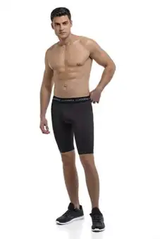 compression shorts with built in cup