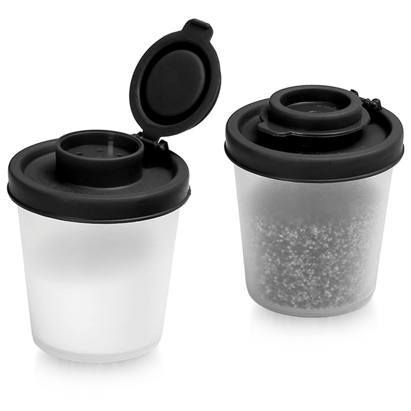 Salt and Pepper Shakers Moisture Proof Travel Spice Set Spice Jar. 