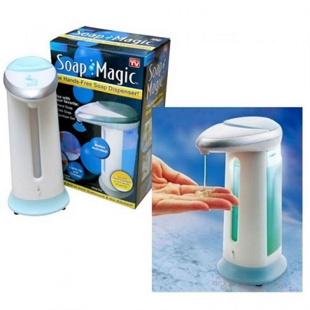 Magic Automatic SOAP DISPENSER Smhd Touch Less Built-In Infrared Smart Sensor-Motion Activated.. 