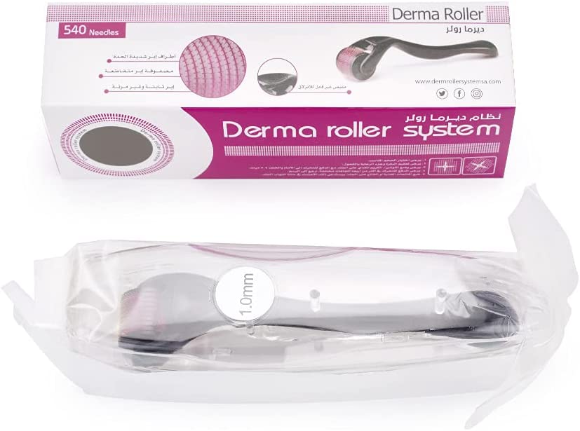 Derma Roller 0.75 mm OriginaI Titanium 540 Micro Needle with Storage