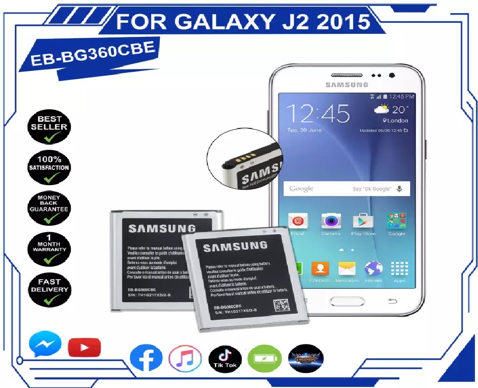 Samsung Galaxy J2 15 J0 J2 16 Core Prime Sm J0h Battery Model Eb Bg360bbe Eb Bg360cbe 00mah Buy Online At Best Prices In Srilanka Daraz Lk