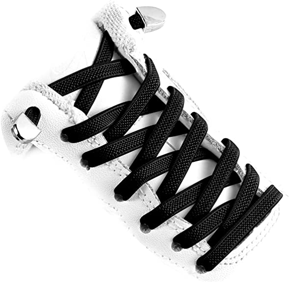 Tie Shoelaces  For Kids and Adult Sneakers Quick Lazy Shoelace 2pcs. 