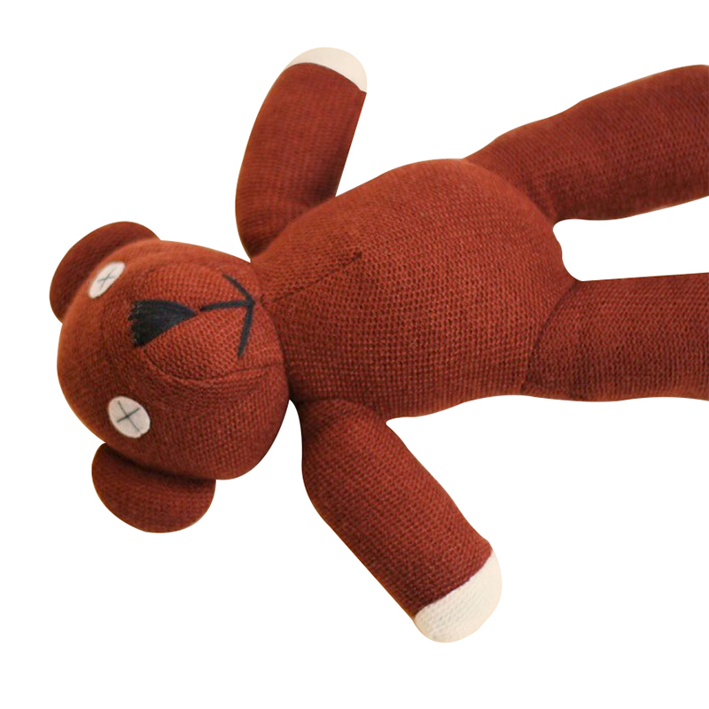 23cm Mr Bean Teddy Bear Animal Stuffed Plush Toy Soft Cartoon Brown Figure Doll. 