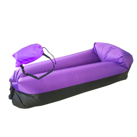 Outdoor Portable Inflatable Sofa Bed Lazy Inflatable Bed Sleeping Bag Camping Inflatable Sofa Air Bed. 