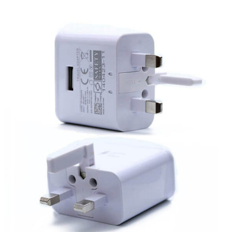 Wall Charger Kit Adaptive Fast Charge Compatible Samsung Galaxy S7 / S7 Edge / S6 / S6 Plus / A6 / J7 / J3 / Note5 4, USB 2.0 Charger Plug and Micro USB Cable. 