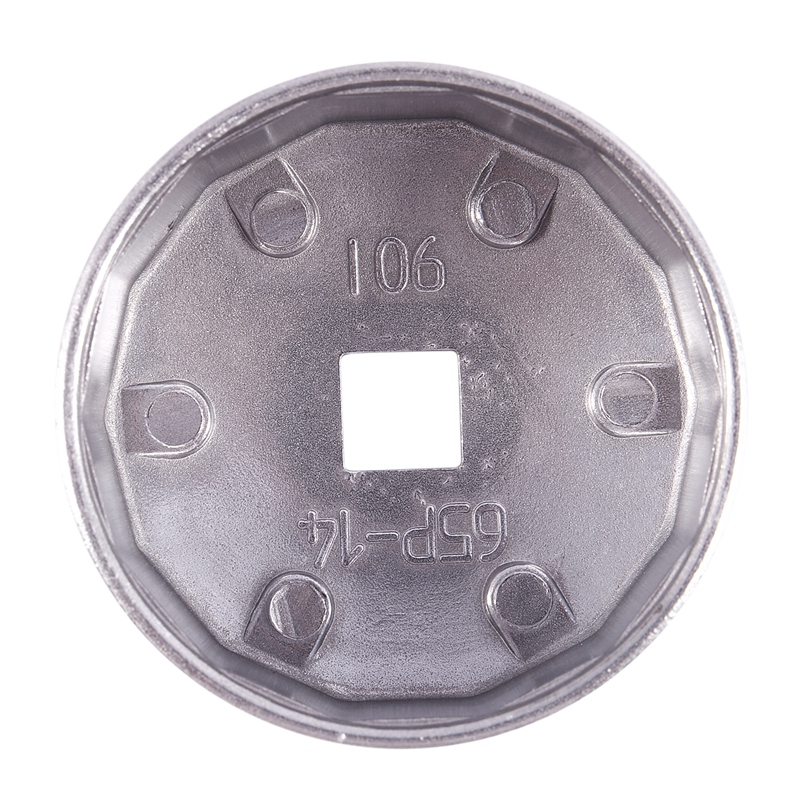65mm 14 Flutes Oil Filter Cartridge Cap Wrench Tool Socket Remover. 