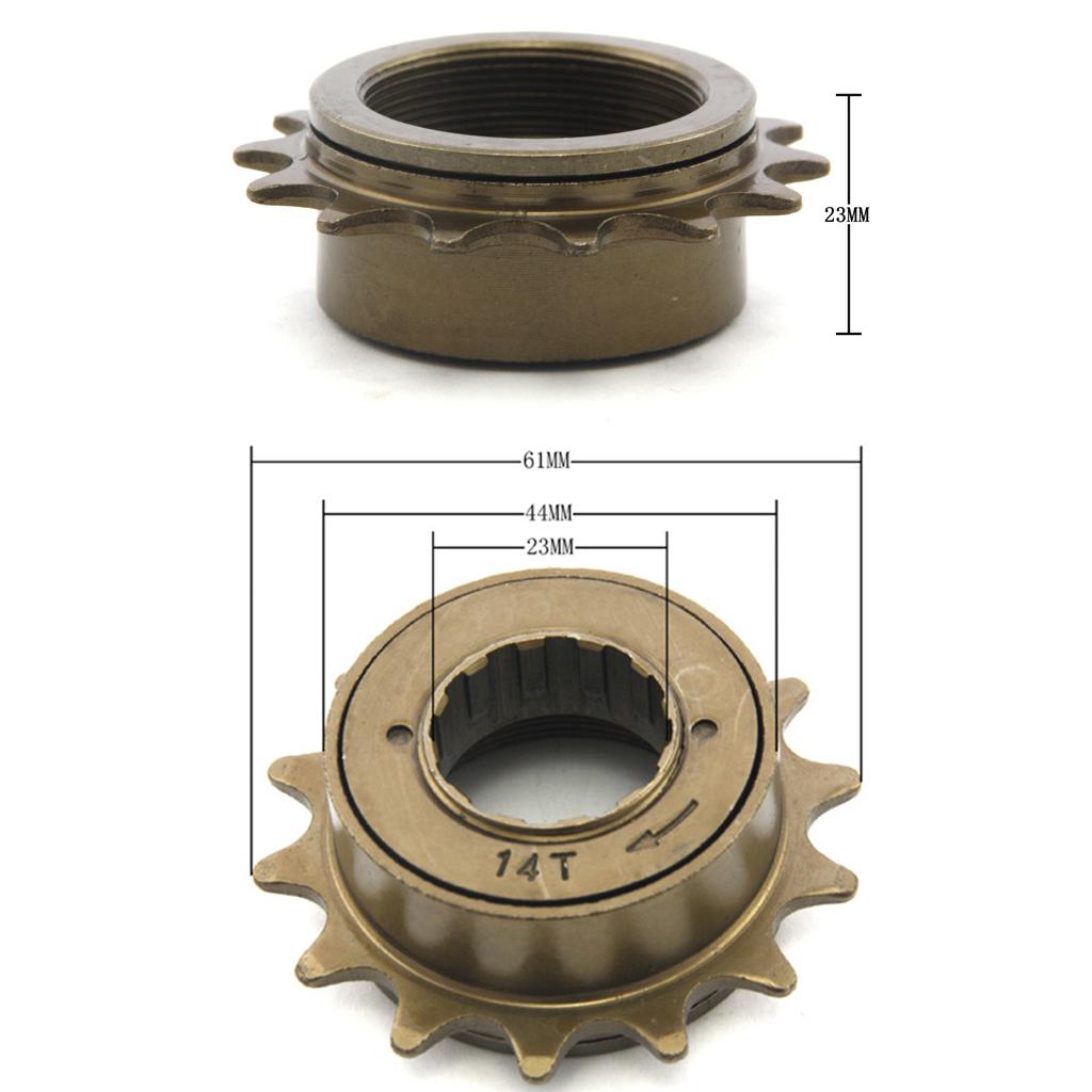 14t freewheel single speed