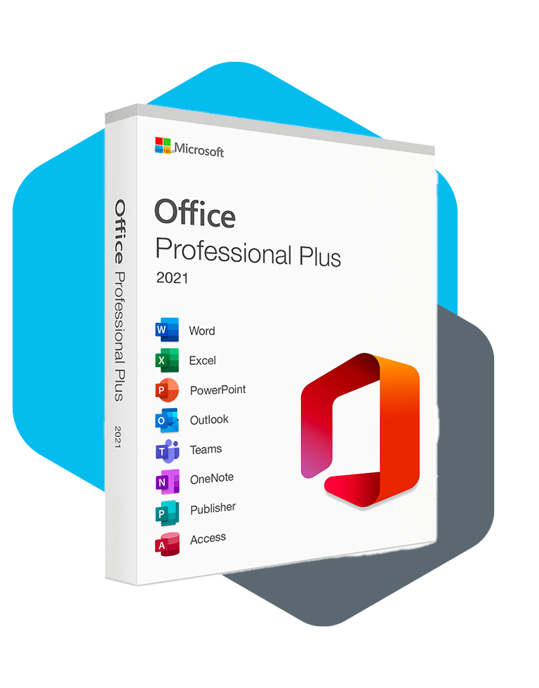 Office 2021/2019/2016 Pro Plus License Genuine key in printout with activation Lifetime - Instant Delivery