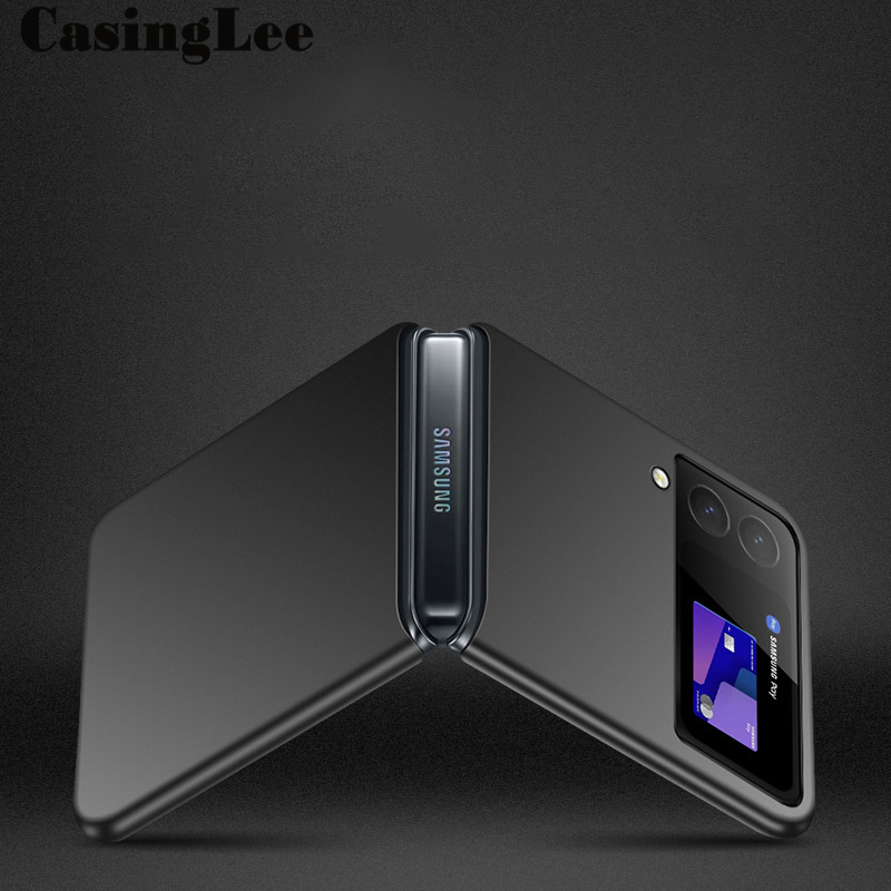 Casinglee For Samsung Galaxy Z Flip3 Case 3 Mm Ultra-thin Non-slip Mobile Phone Cases Shell for Samsung Z Flip 3 Back Cover. 