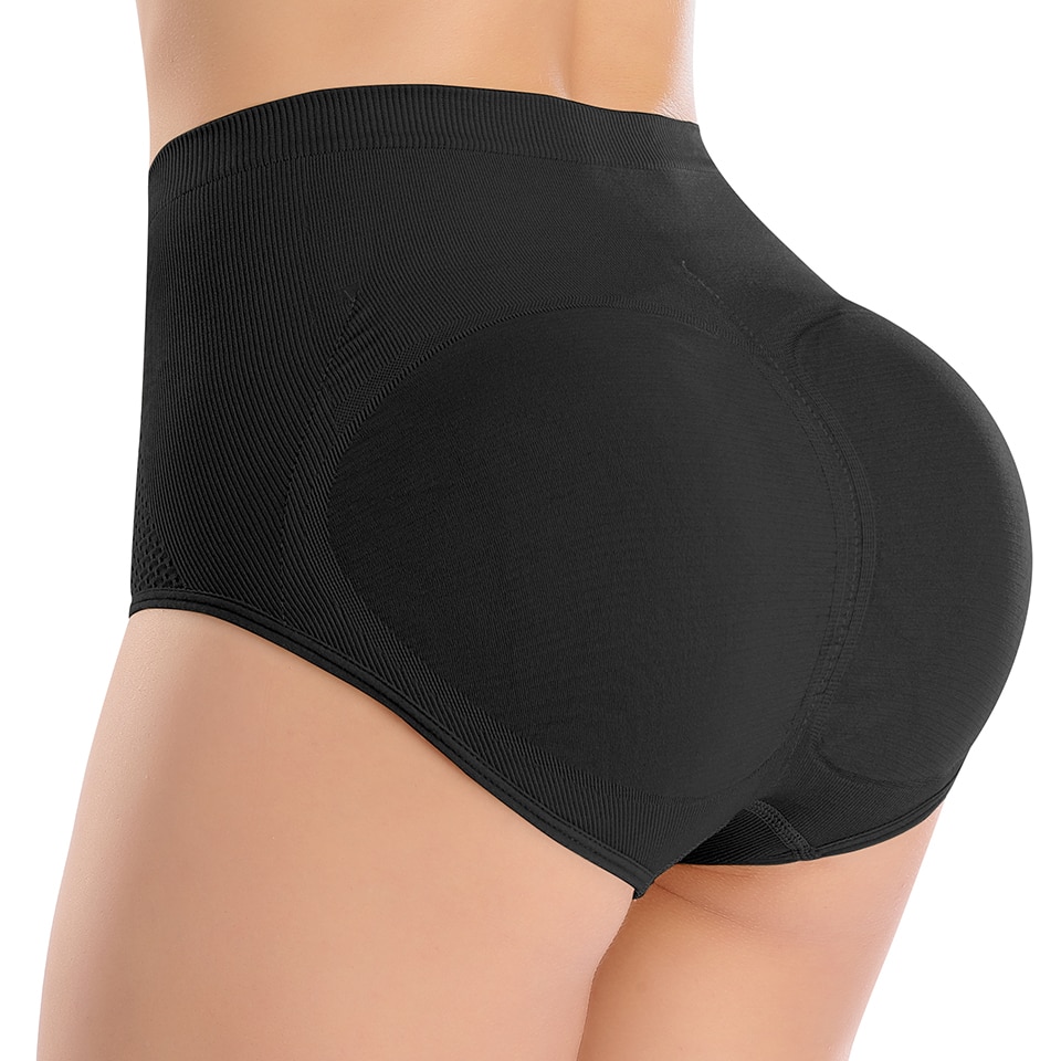 Women Body Shaper Buttocks Padded Panty Butt Lifter Hip Enhancer
