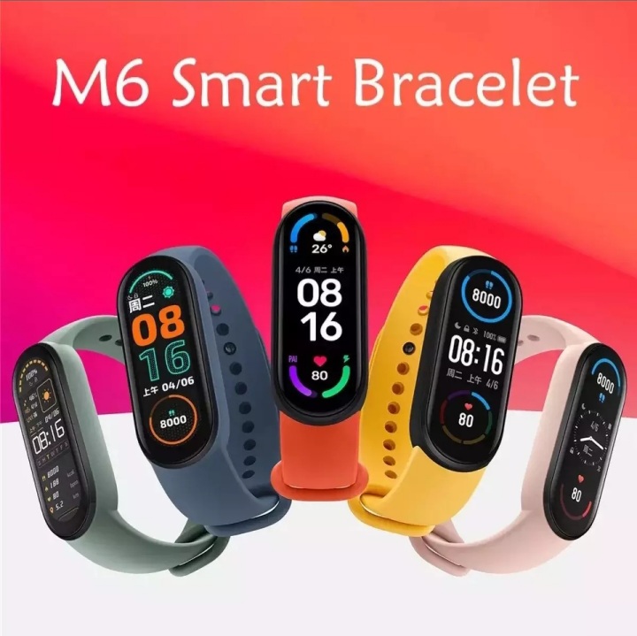 FREE SHIPPING - M6 Smart Band Call Reminder Messages Push Notification Smartwatch Tracker Sports Fitness Bracelet Smart Watch For Android iOS Mobile Phone Unisex (Features M4 116 Plus D13 Y68 D20) 130127922 Styles_LK Online. 
