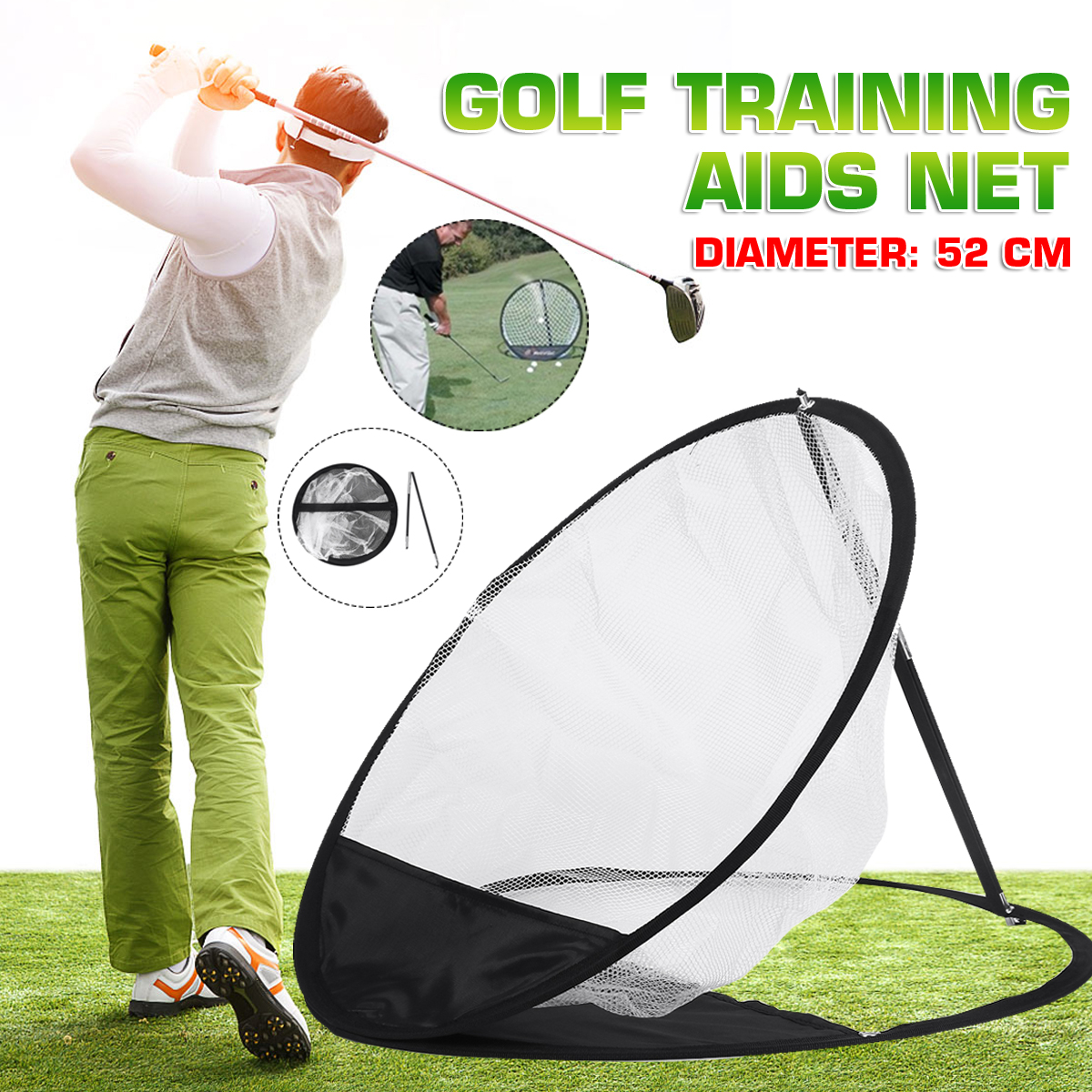 golf pitching practice net