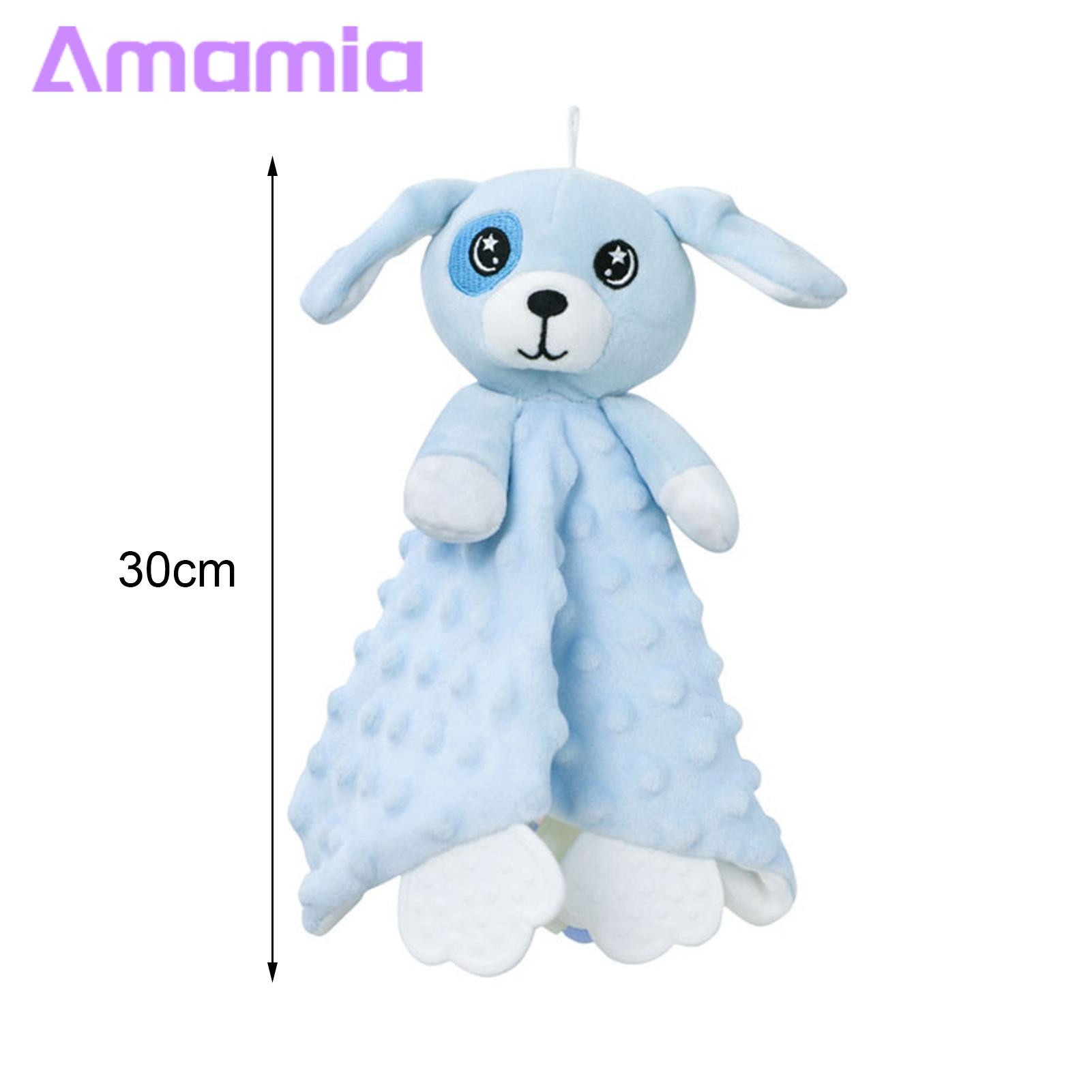 Baby Snuggle Blanket Adorable Animal Shape Baby Comfort Blanket Soft Safe Tear-resistant Soothing Companion for Newborns Warm Scarf Comfort Towel Baby Security Blanket. 