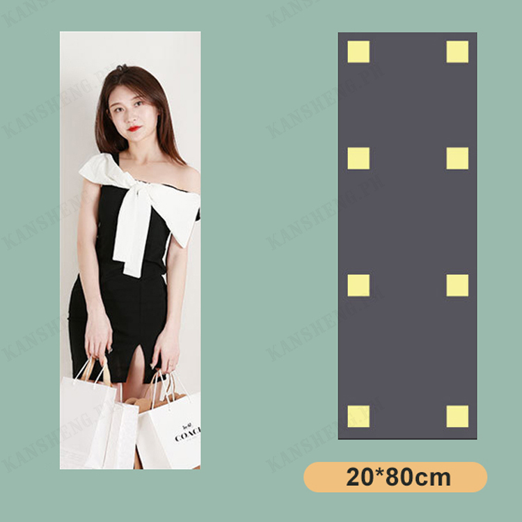 【BestGO】kansheng Acrylic soft mirror self-adhesive full-length mirror wardrobe door mirror wall sticker