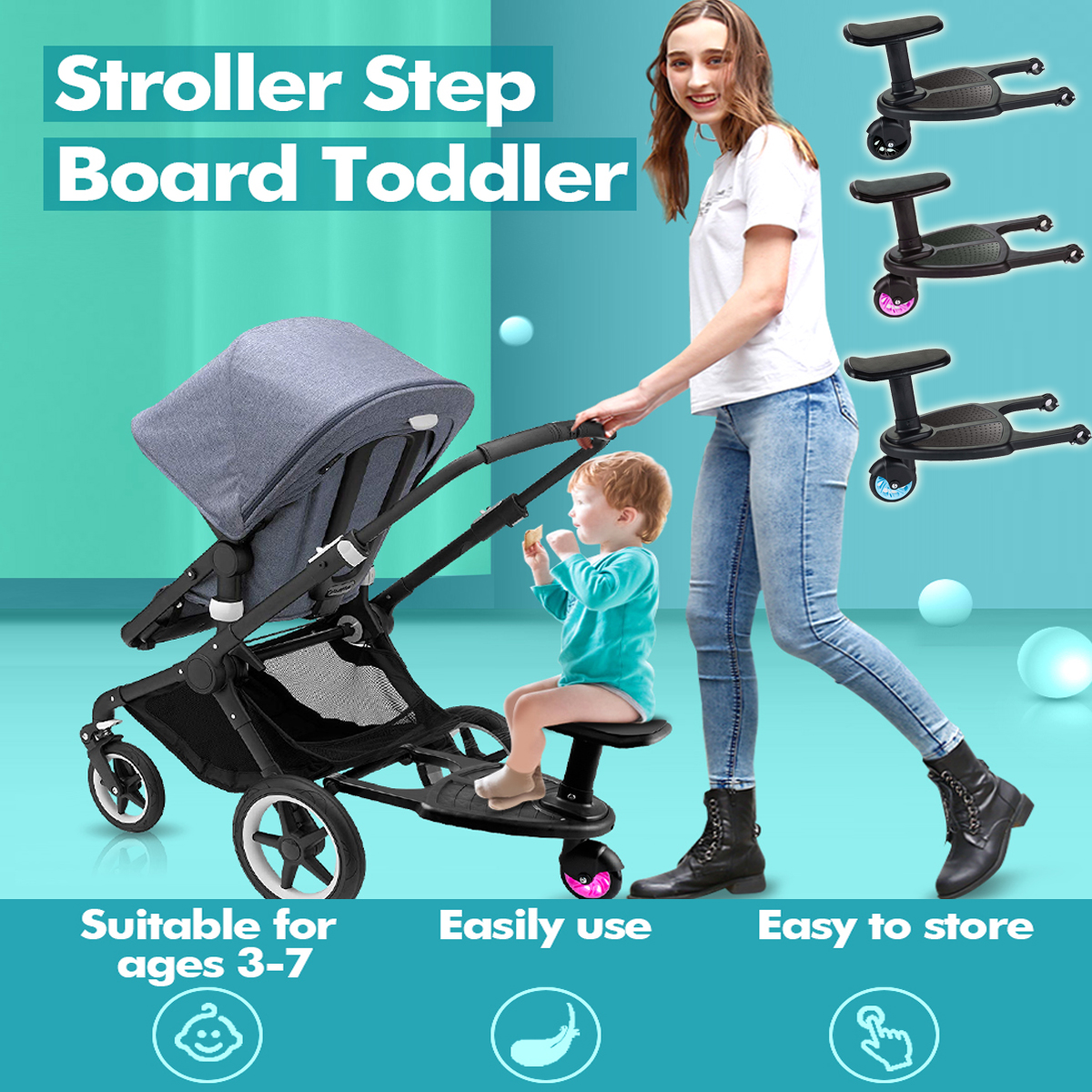 wheel board for stroller