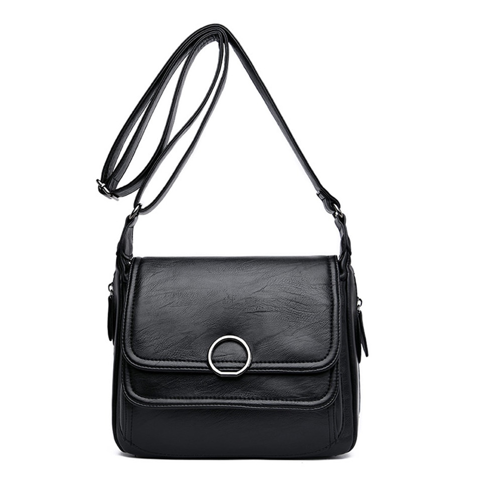 soft leather cross over bolsa