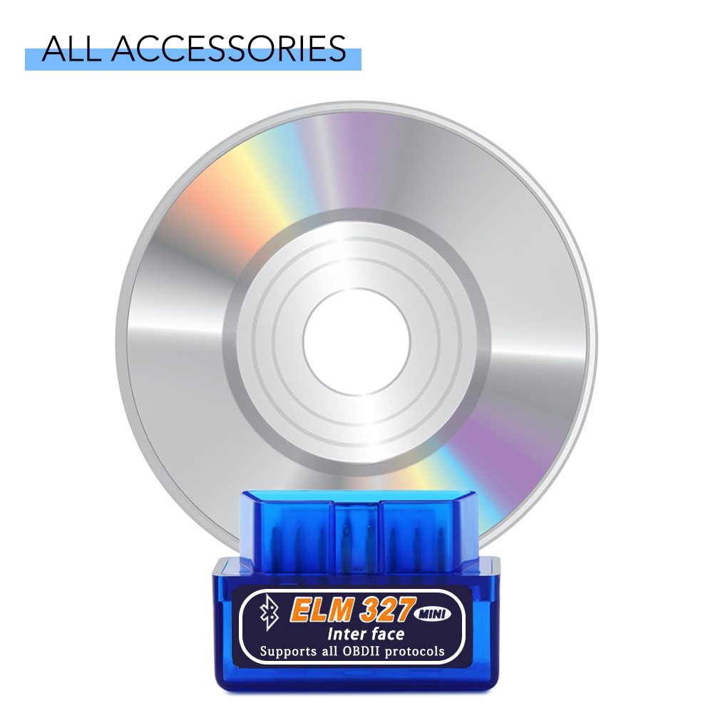 ELM327 V1.5  OBDII Scanner Diagnostic scan tool for mercedes benz AMG w124 w204 w211 w212 w203 w205 x253 cla c118 c117 - Multicolor. 